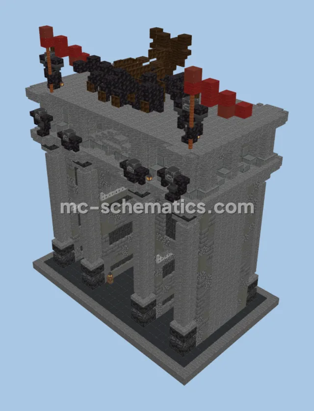 Grand Stone Arch Structure