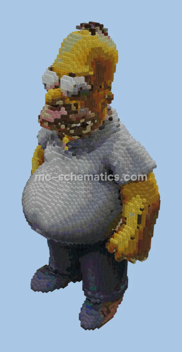 Homer Simpson Statue