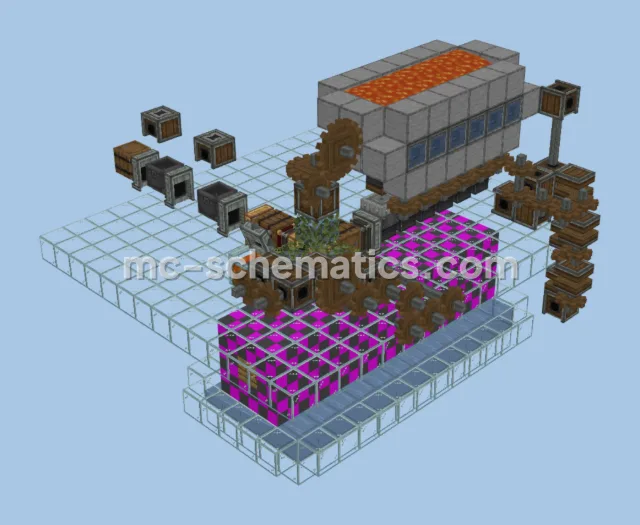Infinite Iron Farm Create Mod