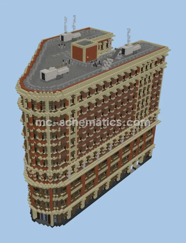 Large NYC Style Apartment Building