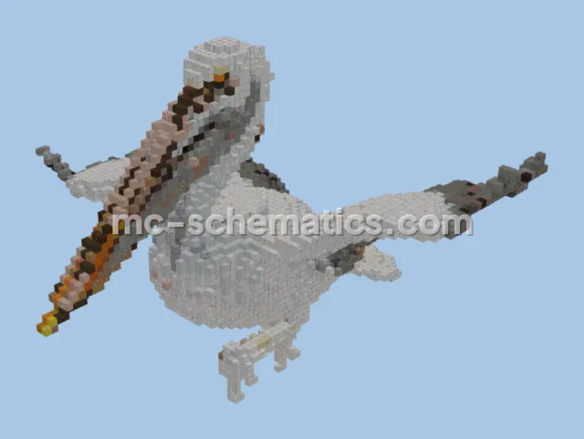 Large Pelican Statue
