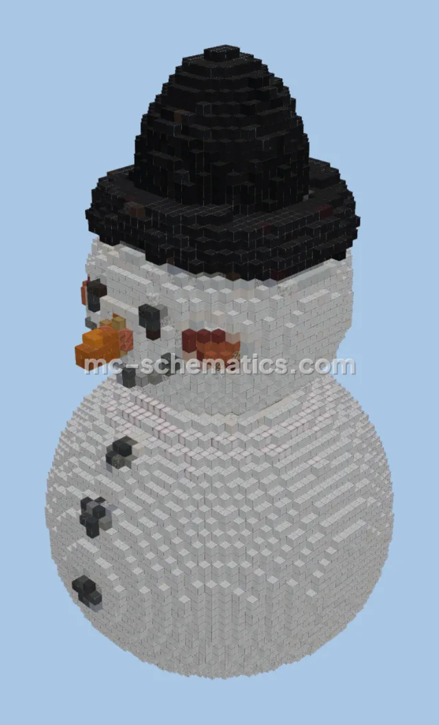 Large Snowman Statue