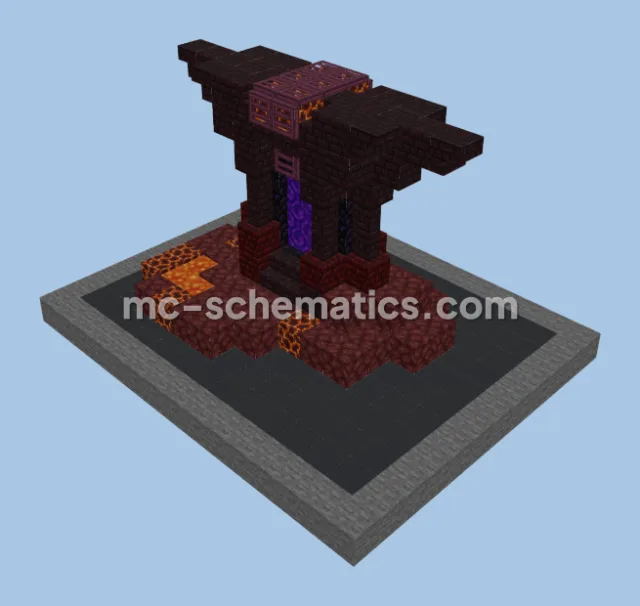 Lava Portal Structure