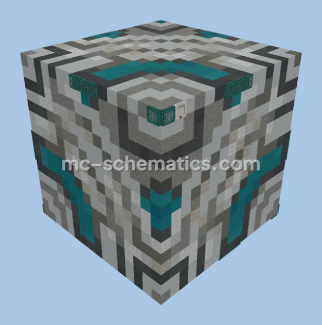 Light Gray Glazed Terracotta Structure