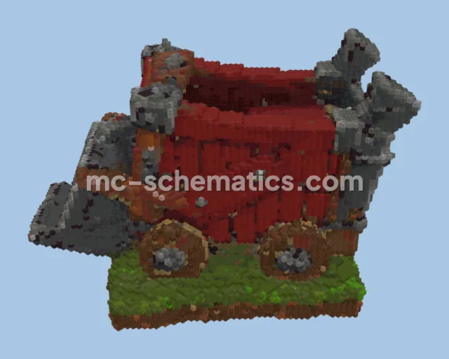 Log Launcher Minecraft Structure