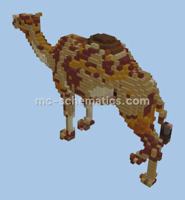 Majestic Dromedary Camel Statue