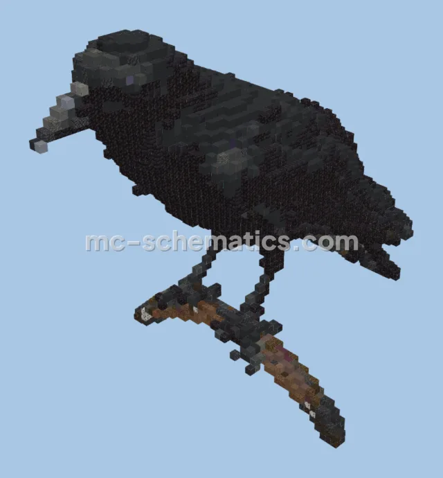 Majestic Raven Statue