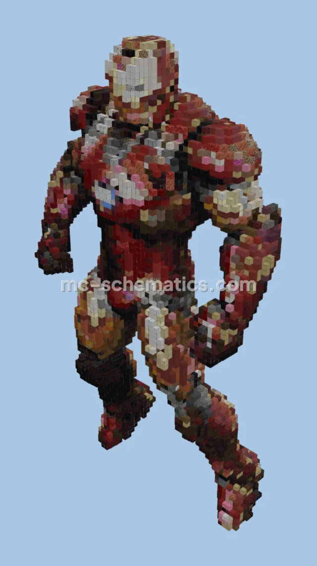 Marvel Flying Ironman Structure