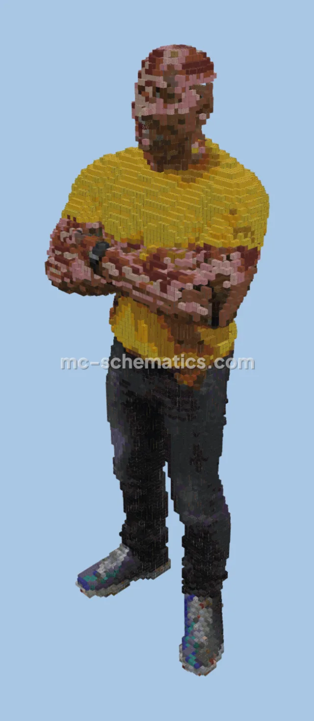 Massive Rock Statue