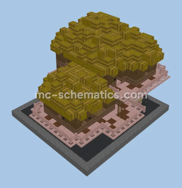 Mayan Treehouses Scale 1-10