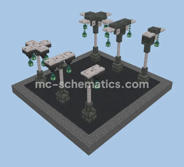 Medieval and Gothic Style Street Lamp Collection