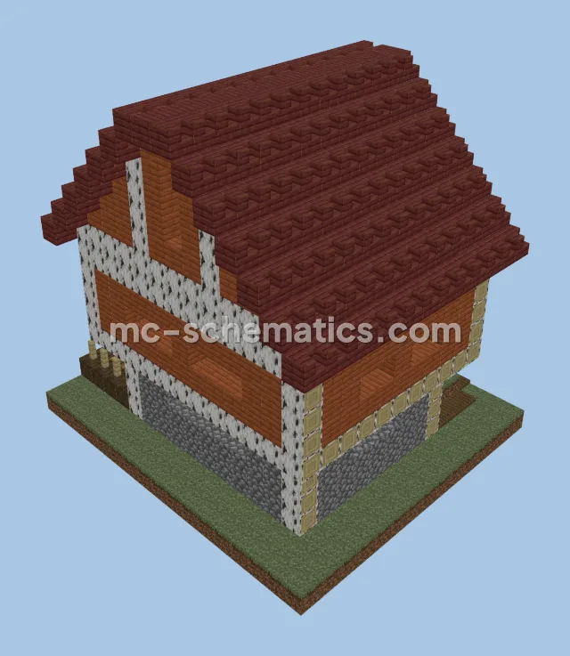 Medieval Fortress Village House