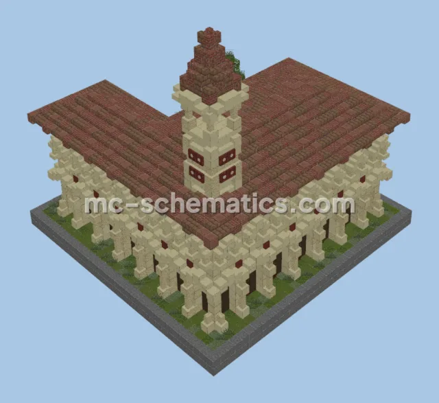 Medieval Monastery Structure
