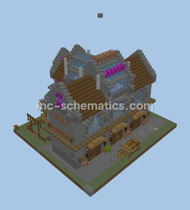 Medieval Tavern Building