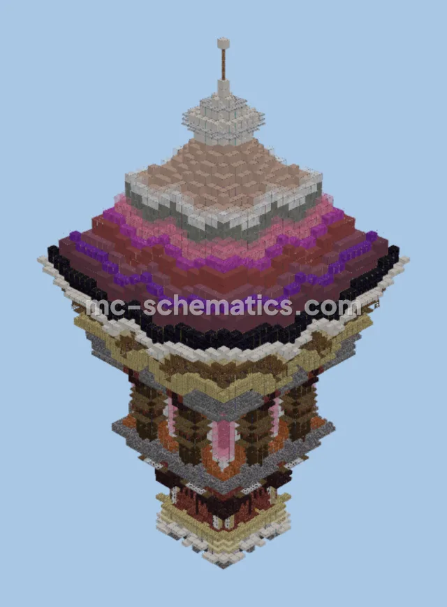 Medieval Tower Garden Structure