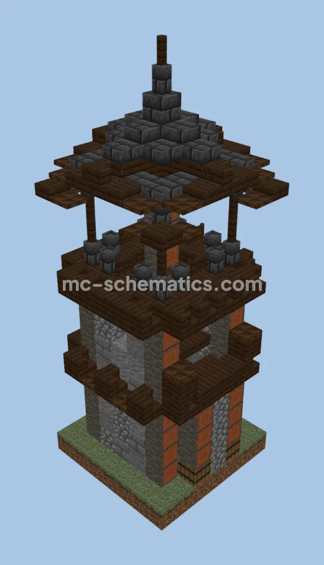 Medieval Tower Structure