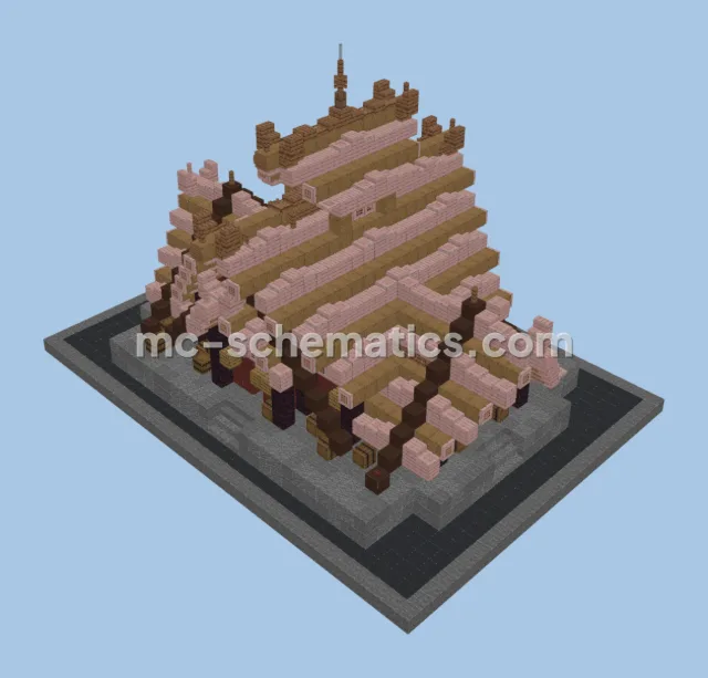 Medieval Viking Hall Structure