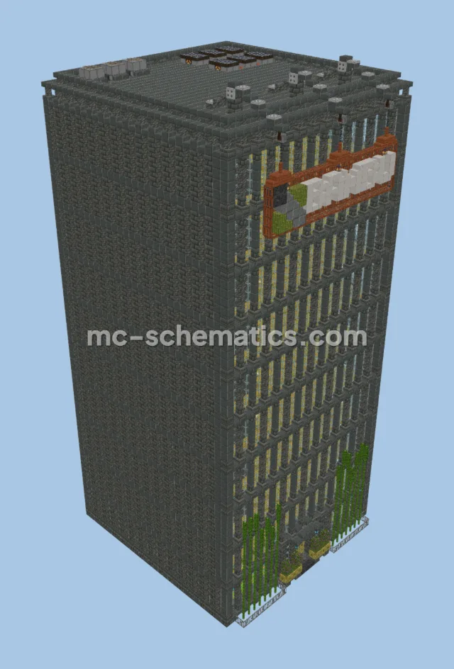 Modern Bamboo Farm Structure