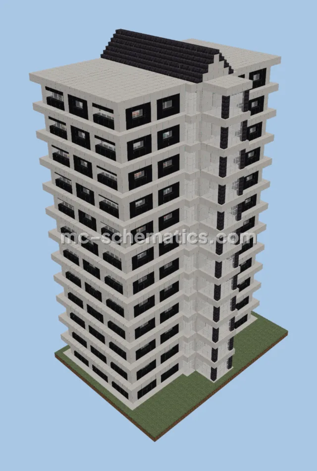 Modern Hotel Residential Apartments