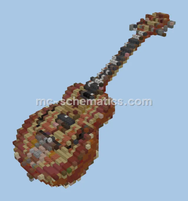 Musical Guitar Statue