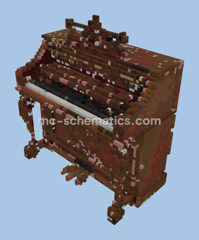 Musical Piano Sculpture