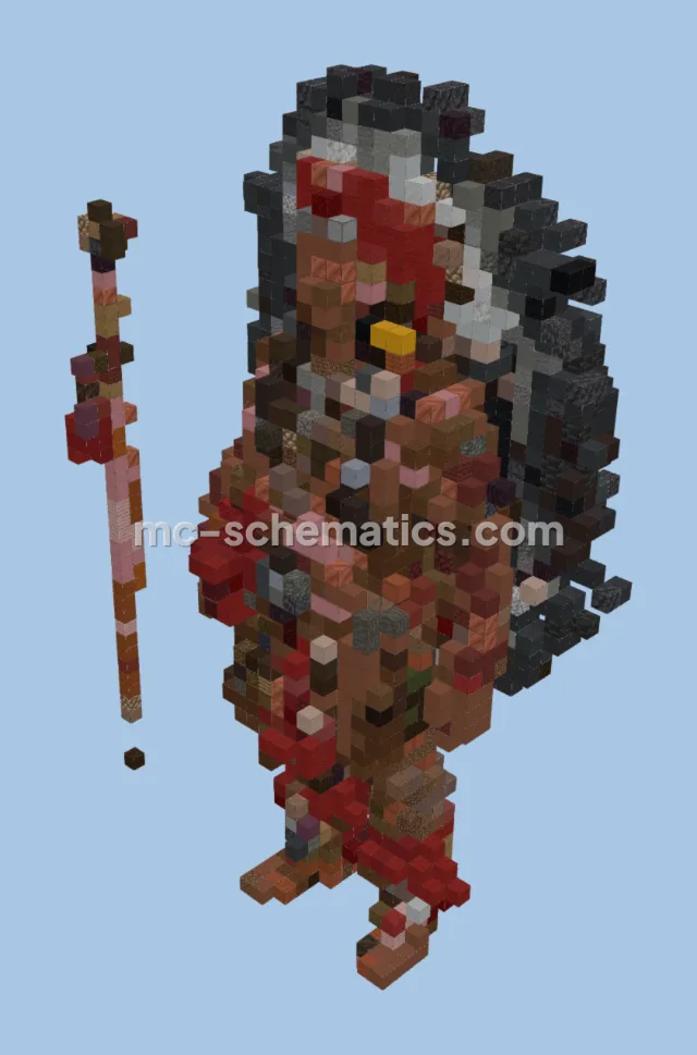 Native American Bust Statue