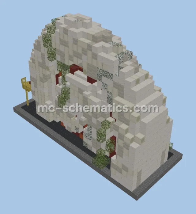 Nautilus Shell House Minecraft Build