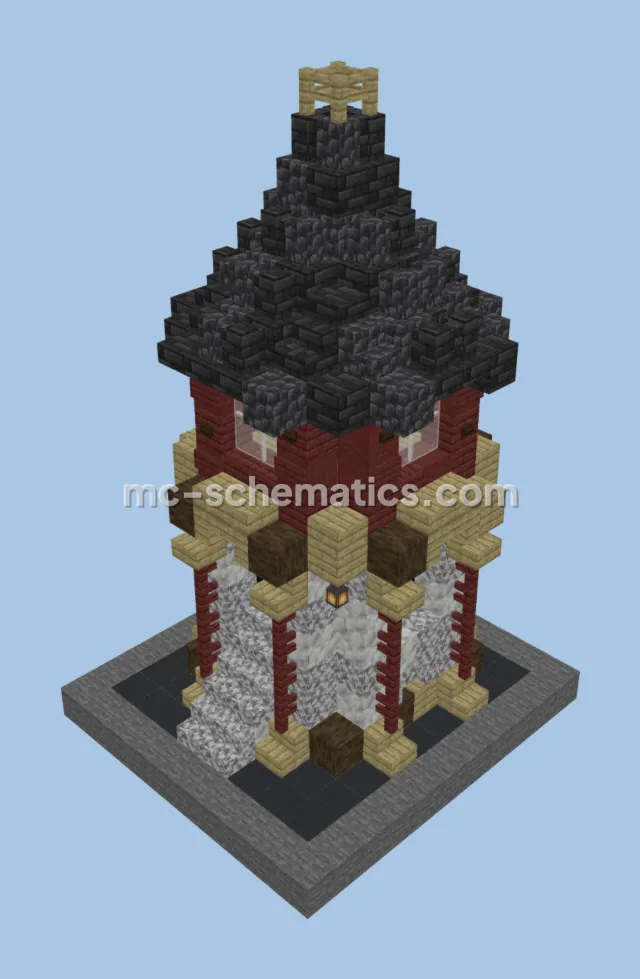 Nether Portal Tower Structure