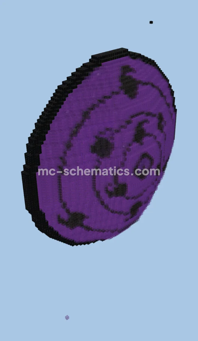 Nether Portal With Rinnegan Eye Decor