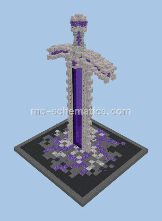 Nether Sword Portal Structure