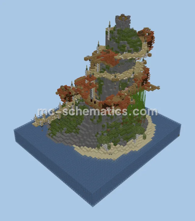 Pirate Shipwreck Island Base