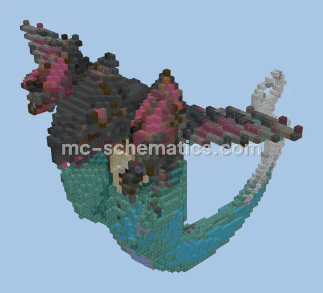 Pokemon Dragapult Structure