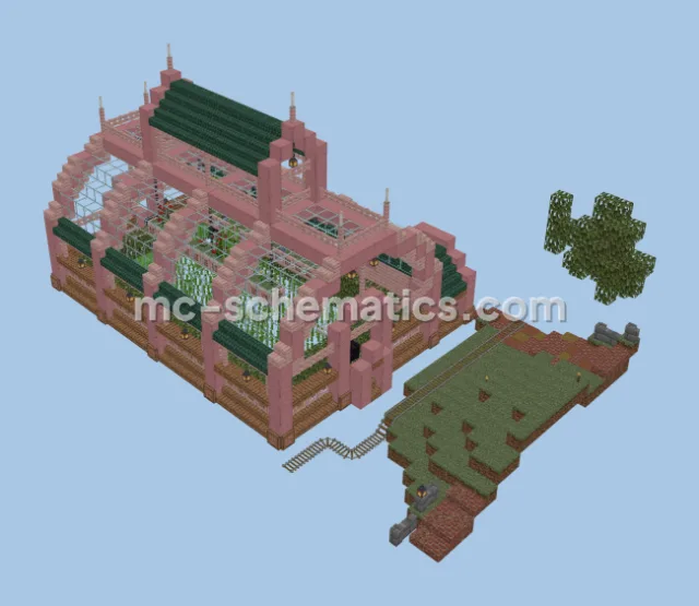 Redstone Flying Machine Sugar Cane Farm