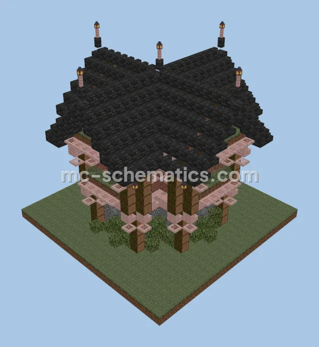 Rustic Granite Brick House