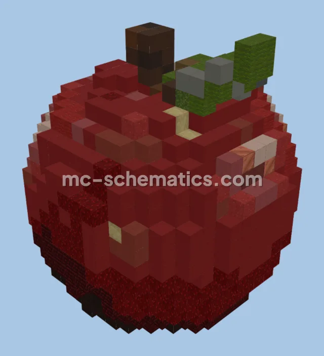 Rustic Red Apple