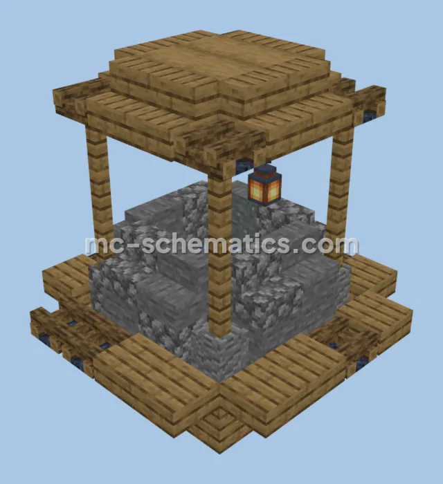 Rustic Well Decoration