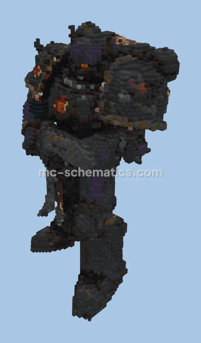Sci-Fi Space Marine Statue