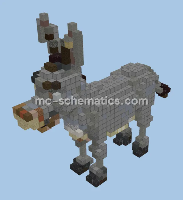 Shrek Donkey Build