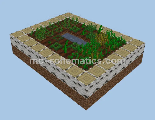 Simple 9x7 Farm Plot