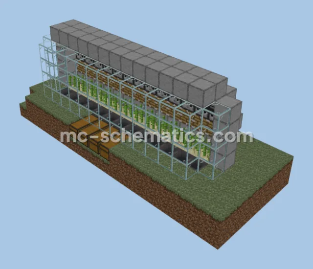 Simple Sugar Cane Farm Design