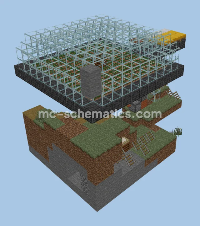 Simple Villager Breeder Farm
