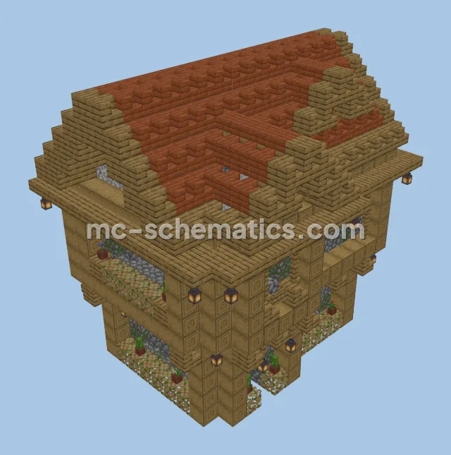 Simple Wooden House No Interior