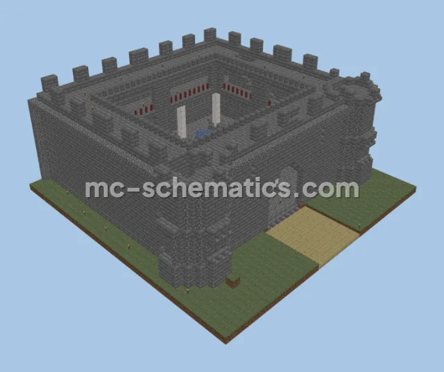 Small Medieval Castle Structure