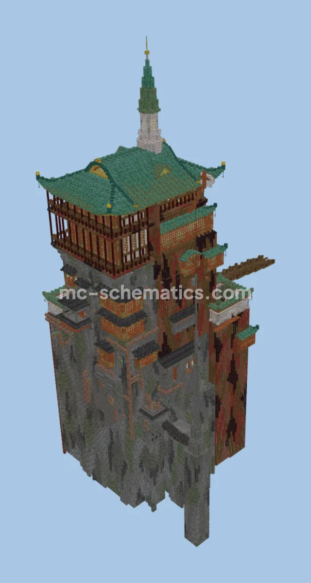 Spirited Away Style Bath House