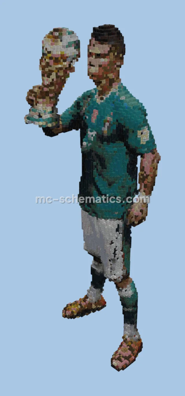 Sports Statue: Ronaldo