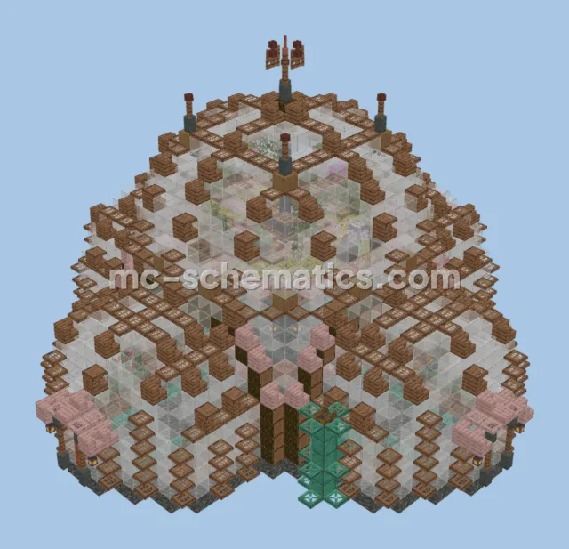 Steampunk Greenhouse Structure