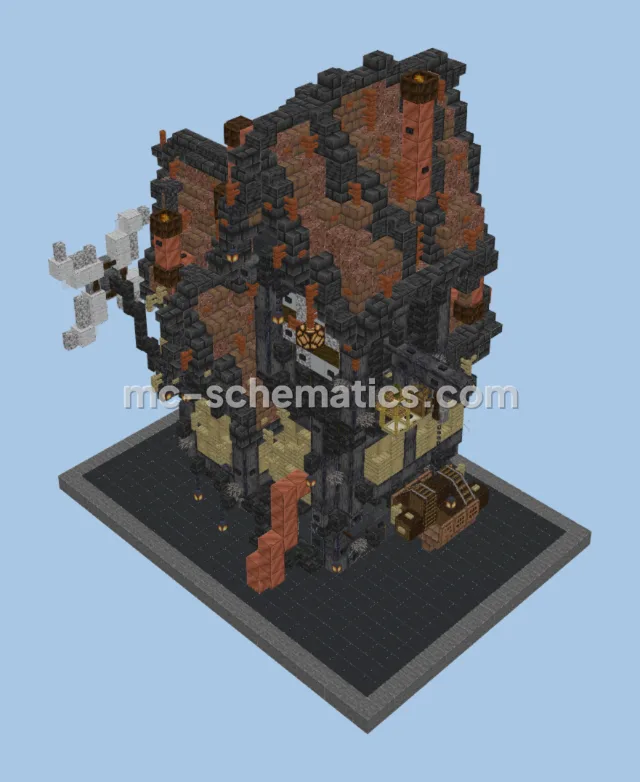 Steampunk House Pack: A Modular Village