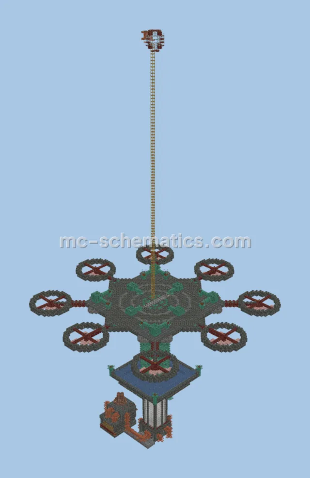 Steampunk Mob Farm with Sorting