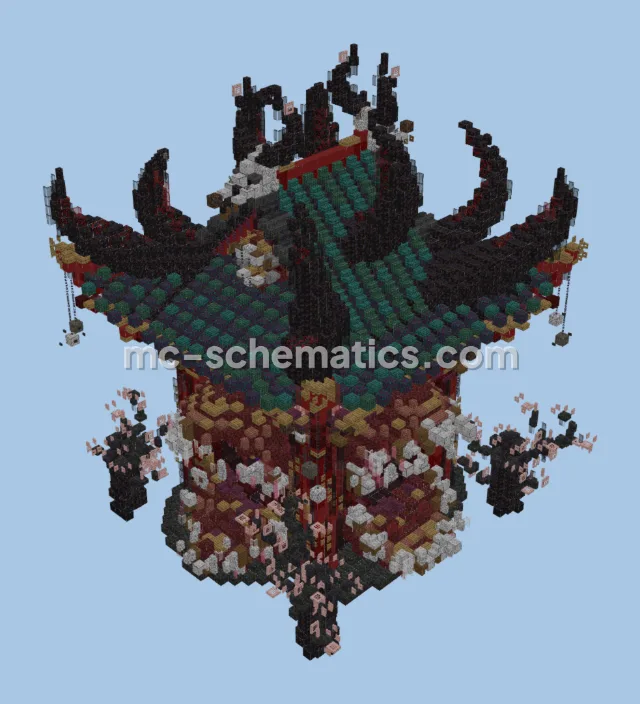 Sukuna Cursed Reliquary Ancient Japanese Temple Build