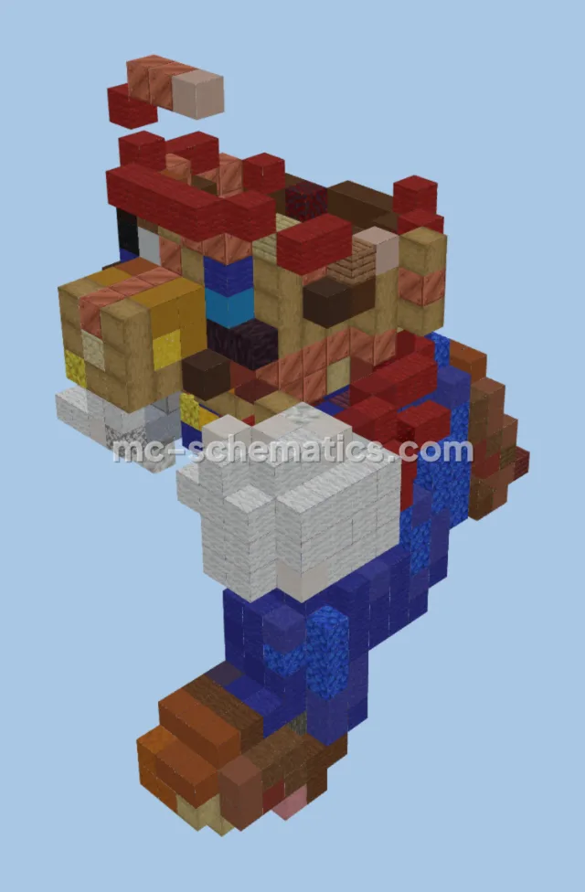 Super Mario World Inspired Structure